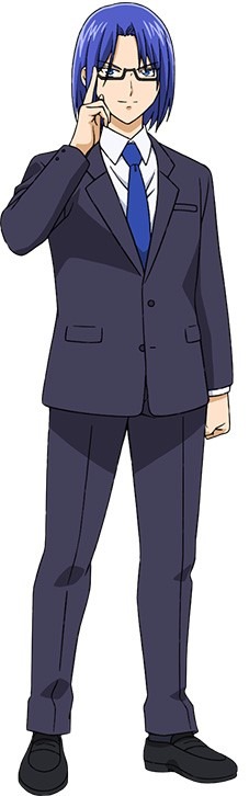 万丈寺流（CV：松風雅也） (c)中吉虎吉／SQUARE ENIX・異世界レッド製作委員会