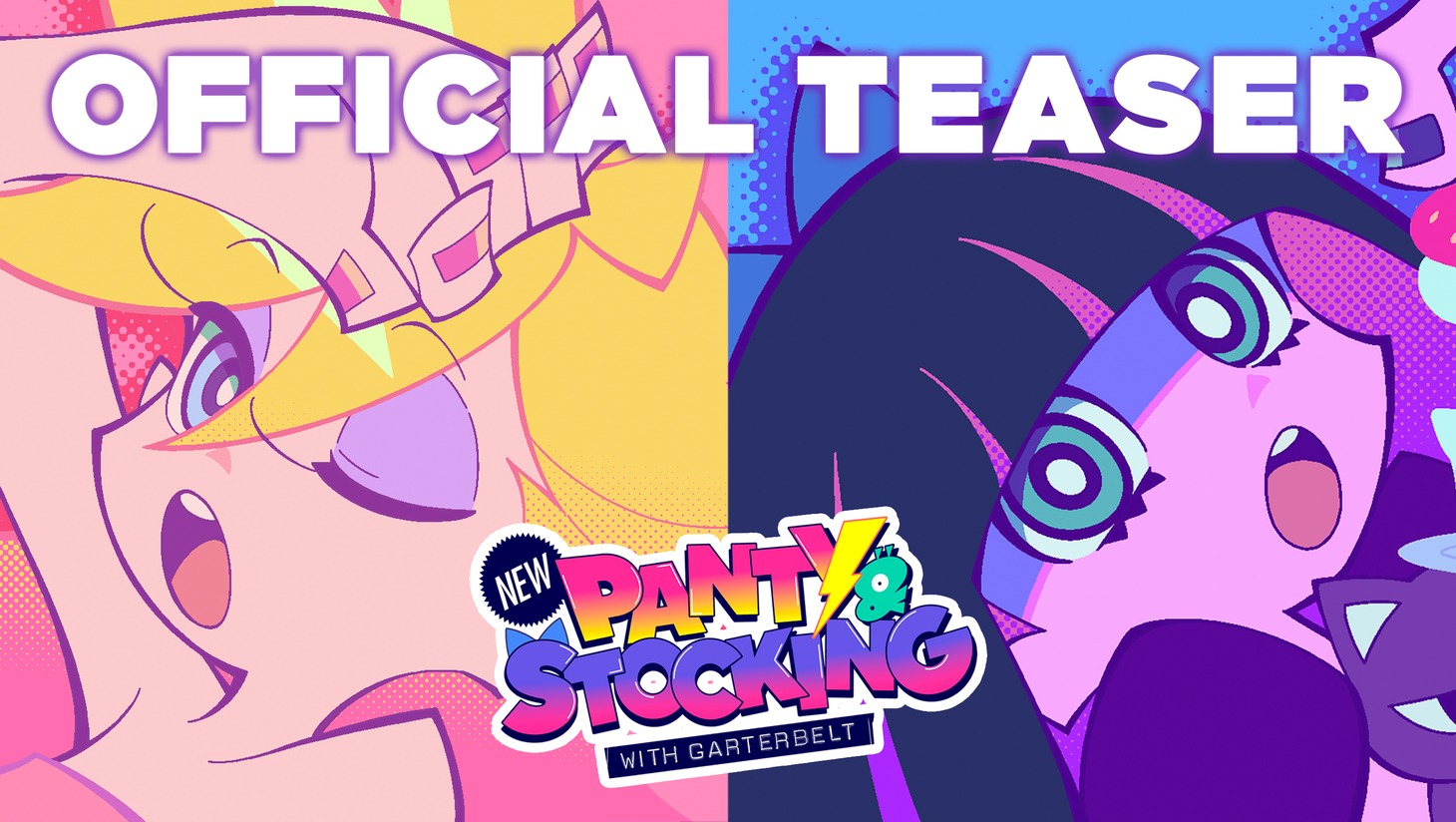 アニメ「New PANTY＆STOCKING with GARTERBELT」ティザーPVより。 (c)TRIGGER・今石洋之/NPSG製作委員会