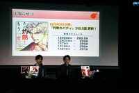 「『灼熱カバディ』完結記念！ スペシャルイベント ～能京高校カバディ部 優勝祝賀会～」の様子。