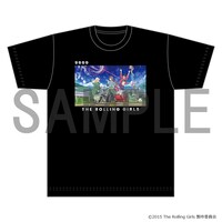 TVアニメ「ローリング☆ガールズ」10周年記念グッズのTシャツ。