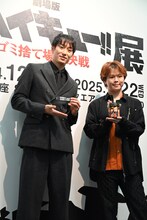 左から柳田将洋選手、村瀬歩。