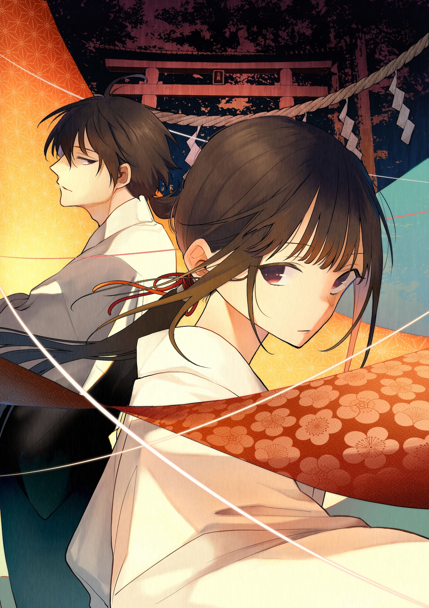 「繰り巫女あやかし夜噺」より。(c) 提灯あんこ／一迅社／日向夏／マイナビ出版