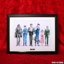 「真船一雄原画展 直筆サイン入り複製原画」