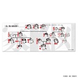 「真船一雄原画展 Kの系譜 Kの家K図タオル」