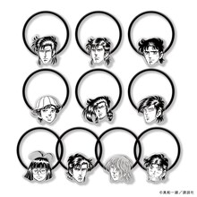 「真船一雄原画展 Kの系譜 ランダムフェイスアクリルヘアゴム コンプリートセット」