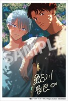 とらのあな特典のイラストカード。