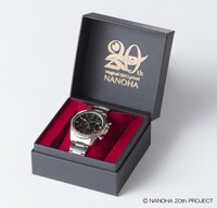 「魔法少女リリカルなのは」とSEIKOのコラボウォッチ（フェイト）。