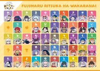「Fate/Grand Order 藤丸立香はわからない」Season2のBlu-ray / DVDの完全生産限定版に付属する「あいうえおポスター」の絵柄。
