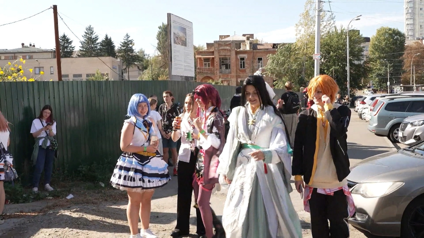 ウクライナのコスプレイヤー。（写真提供：NHK）
