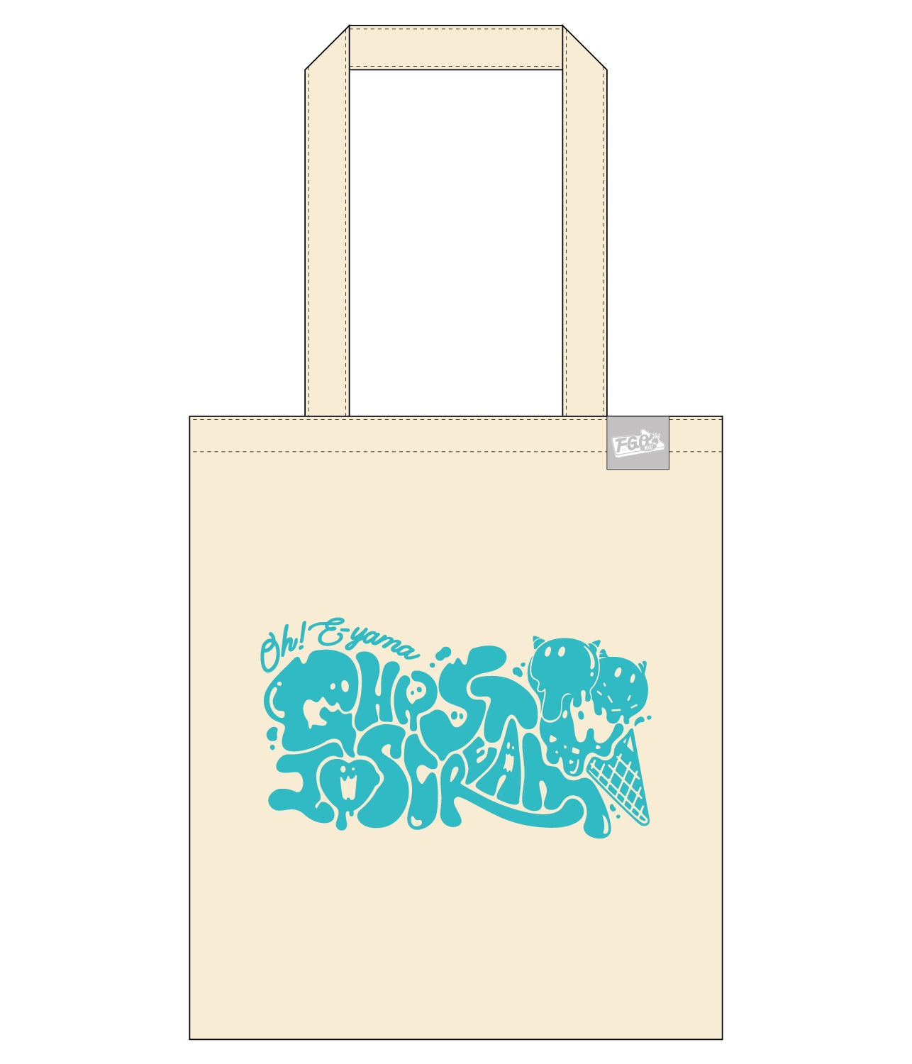 ロゴトートバッグ