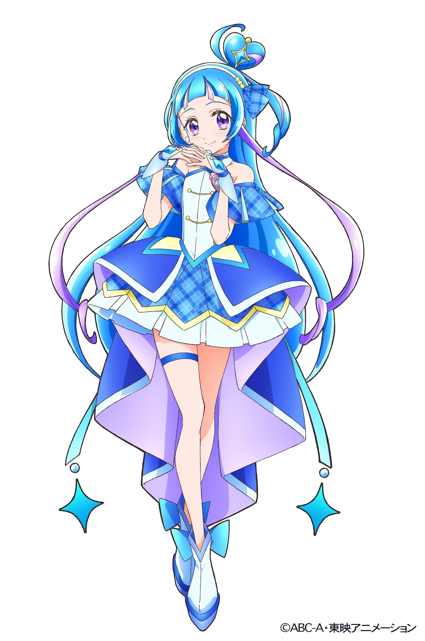 キュアウインク（CV：高橋ミナミ）。名乗りは「キミと瞬く、ハートの勇気！ お目目パッチン、キュアウインク！」。ファンサは“ウインク”。