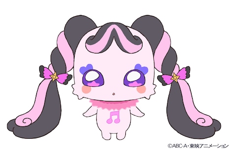 メロロン（CV：花井美春）。キラキランドからやってきた妖精。強気でおしゃまな性格。語尾は「メロ」。