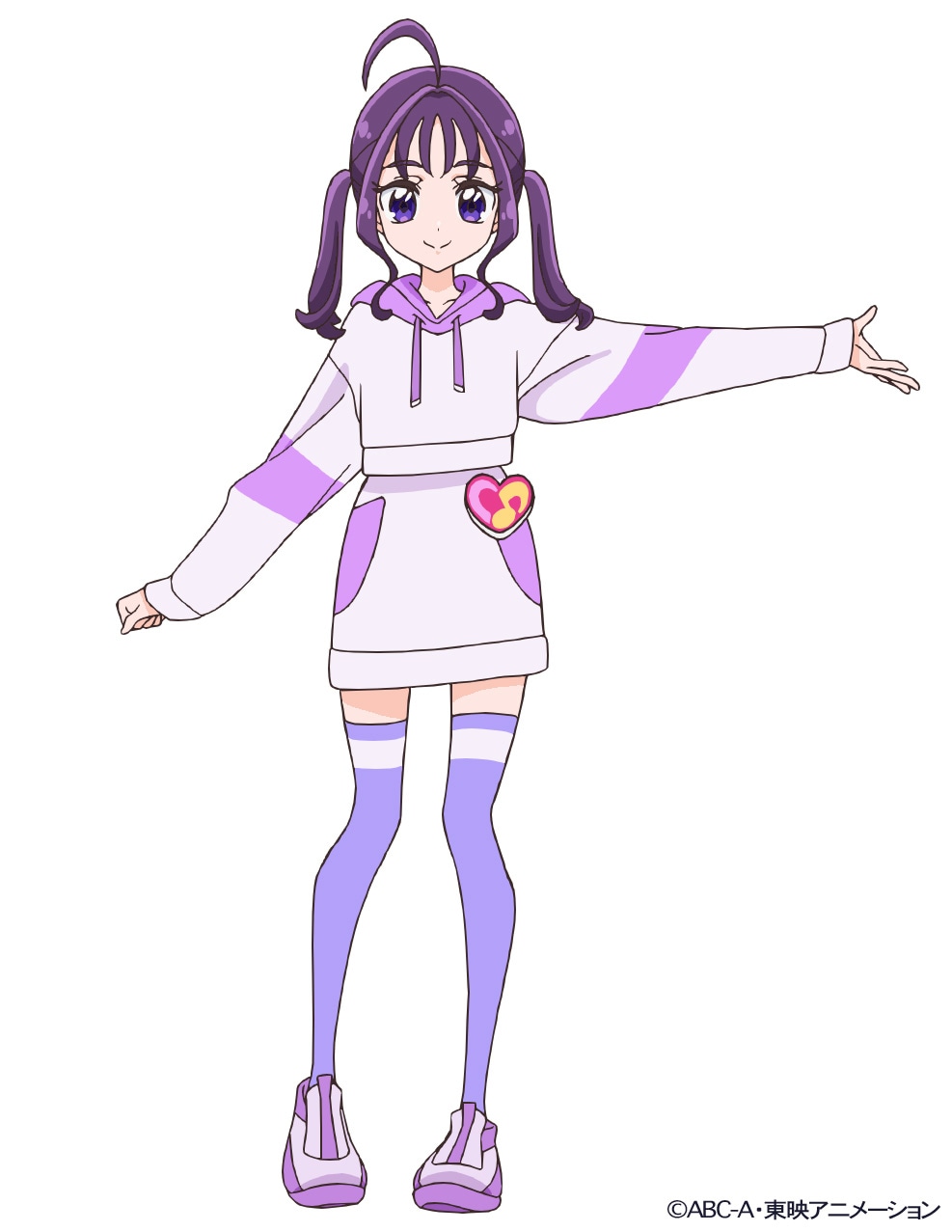 紫雨こころ（CV：高森奈津美）。うたの1つ下の中学1年生。ダンスが得意で、熱さを内に秘めるしっかり者の女の子。口癖は「心キュンキュンしてます！」。キュアキュンキュンに変身する。
