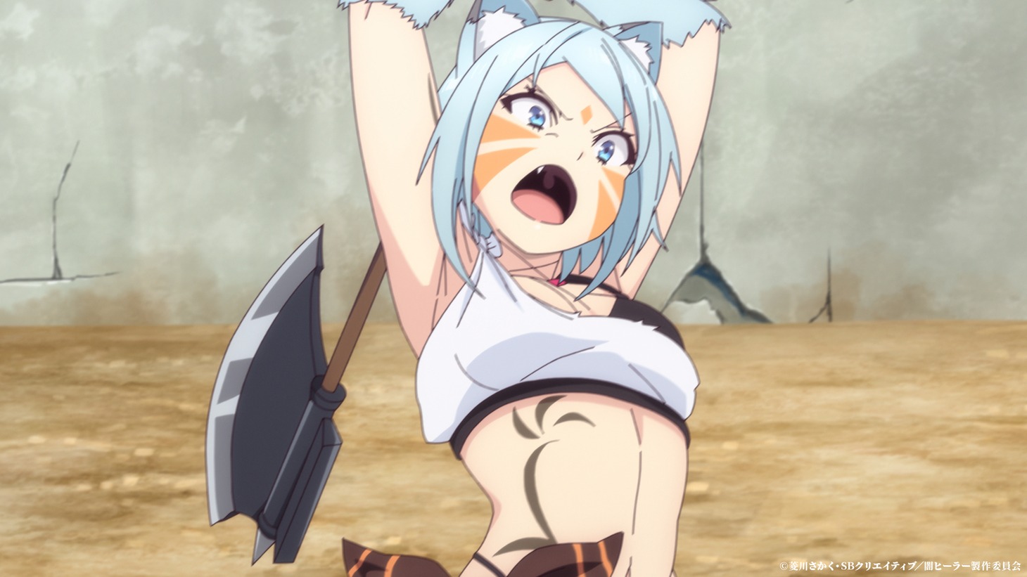 TVアニメ「一瞬で治療していたのに役立たずと追放された天才治癒師、闇ヒーラーとして楽しく生きる」場面カット