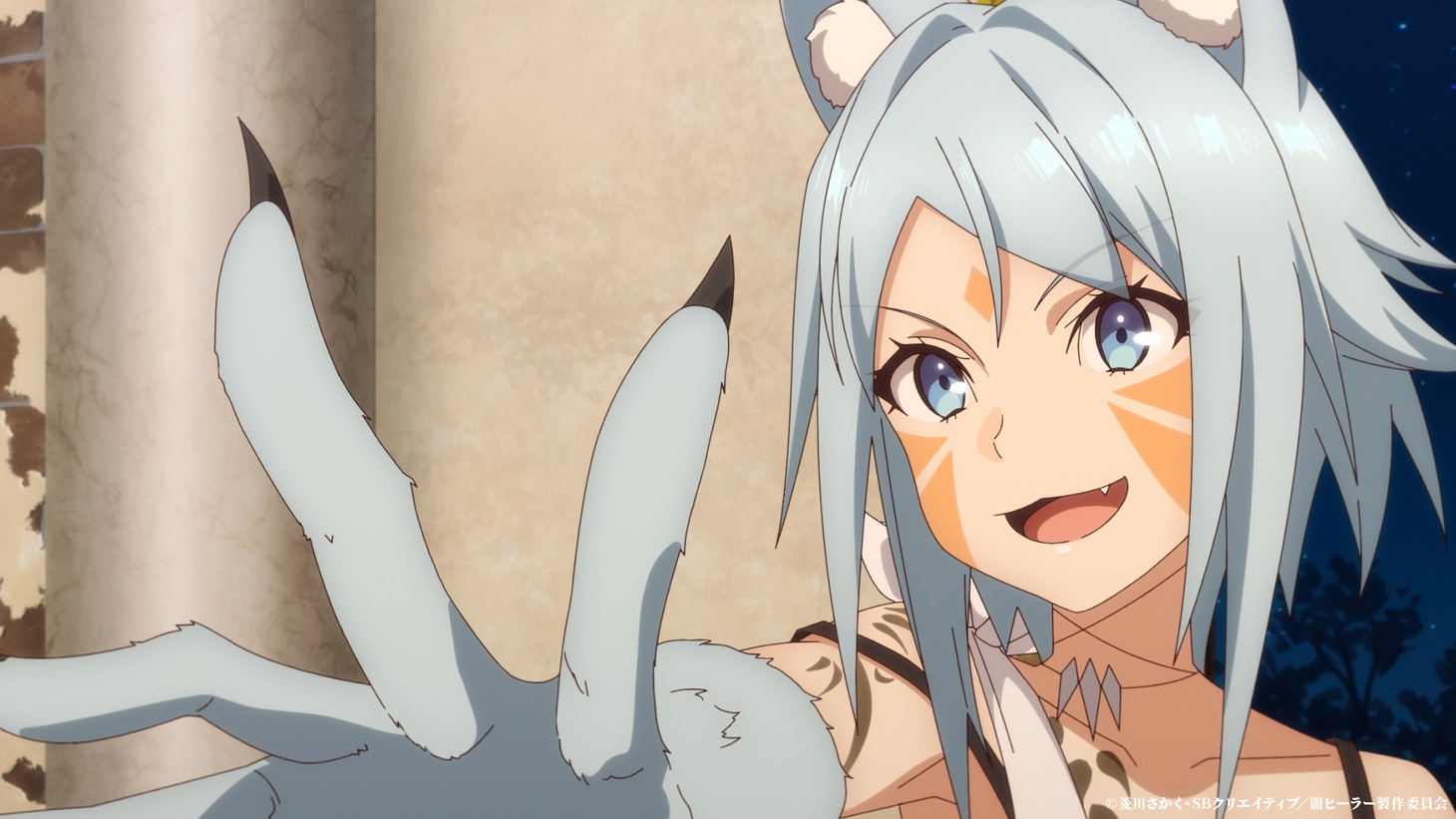 TVアニメ「一瞬で治療していたのに役立たずと追放された天才治癒師、闇ヒーラーとして楽しく生きる」場面カット