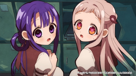 TVアニメ「地縛少年花子くん2」第1話「トイレの花子くん」の場面カット。