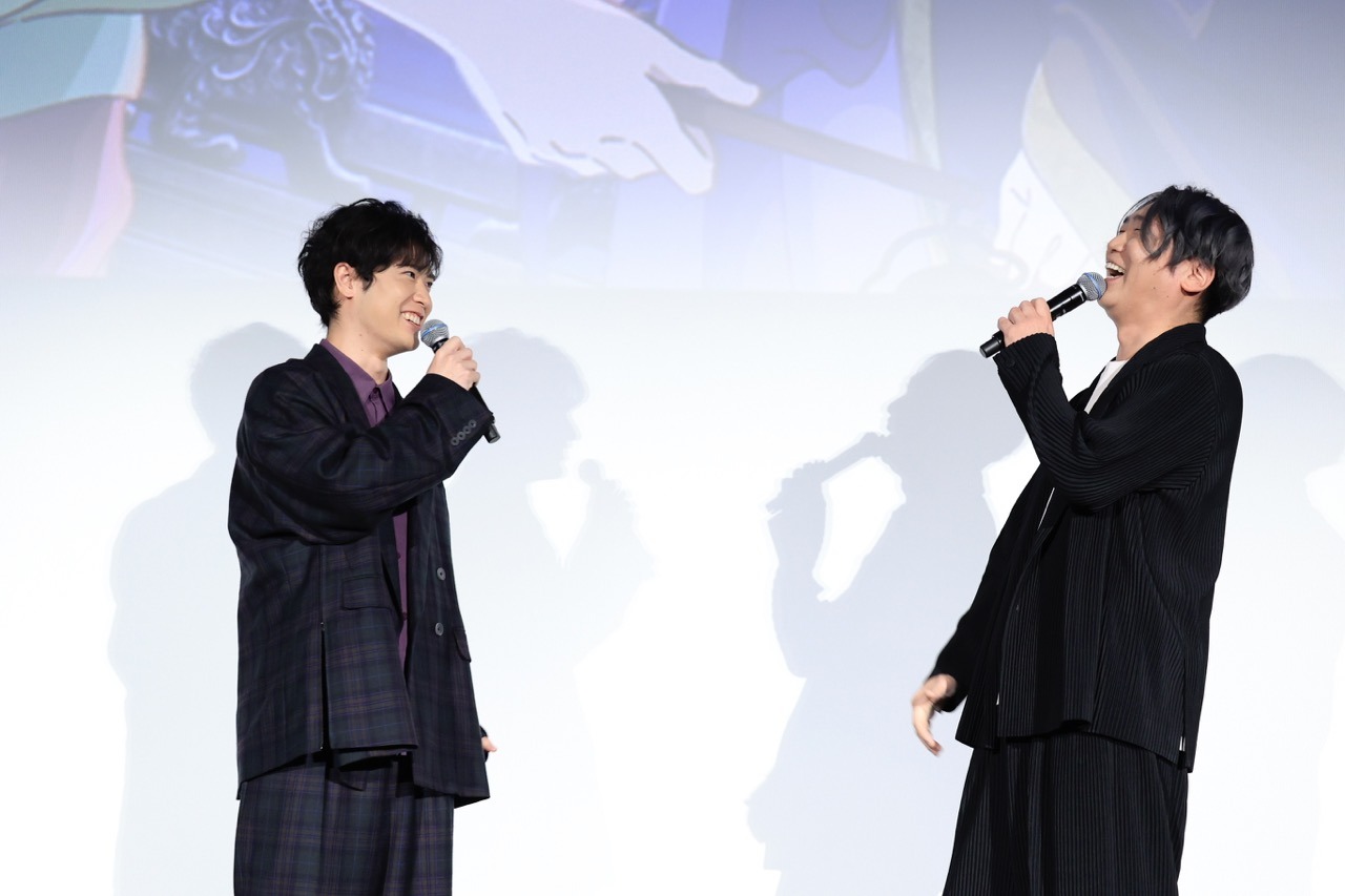 左から大塚剛央、小西克幸。