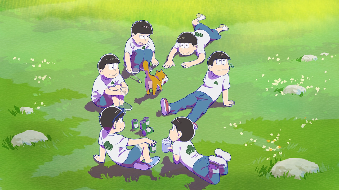 おそ松さん」第4期、7月放送開始 半袖姿の6つ子描いたビジュアル到着