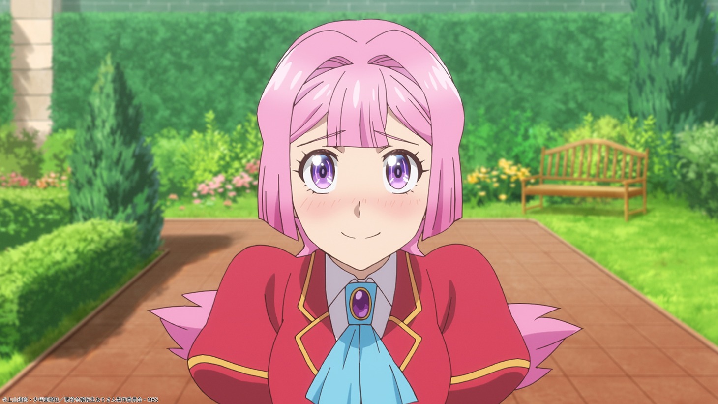TVアニメ「悪役令嬢転生おじさん」第1話場面カット