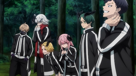 TVアニメ「桃源暗鬼」PV第1弾より。