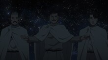 アニメ「チ。 ―地球の運動について―」第16話より。 (c)魚豊／小学館／チ。 ―地球の運動について―製作委員会