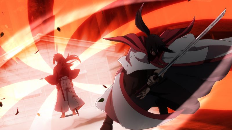 TVアニメ「るろうに剣心 －明治剣客浪漫譚－ 京都動乱」第5弾PVより。(c)和月伸宏／集英社・「るろうに剣心－明治剣客浪漫譚－」製作委員会