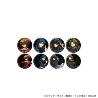 「『遊☆戯☆王デュエルモンスターズGX』POP UP SHOP in 池袋スキマストア by eeo」で販売される缶バッジ。