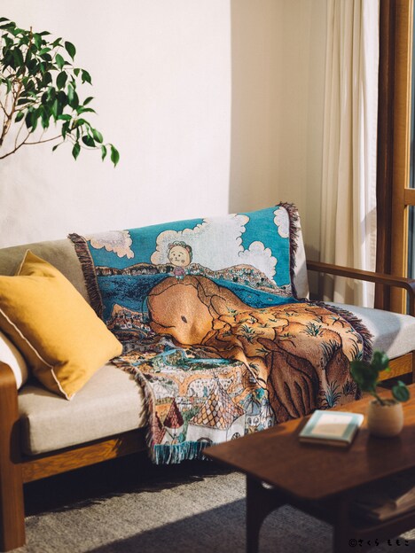 「コジコジ」とstudio CLIPのコラボアイテムのイメージ。