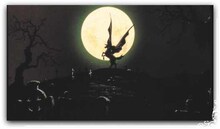 劇場アニメ「バンパイアハンターD」より。