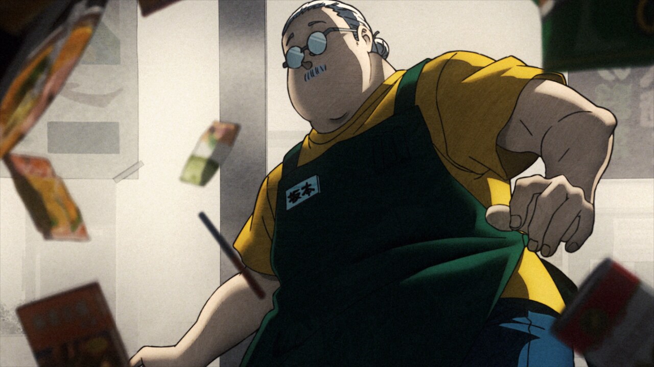 TVアニメ「SAKAMOTO DAYS」第1話より。 - アニメ「SAKAMOTO DAYS」第1