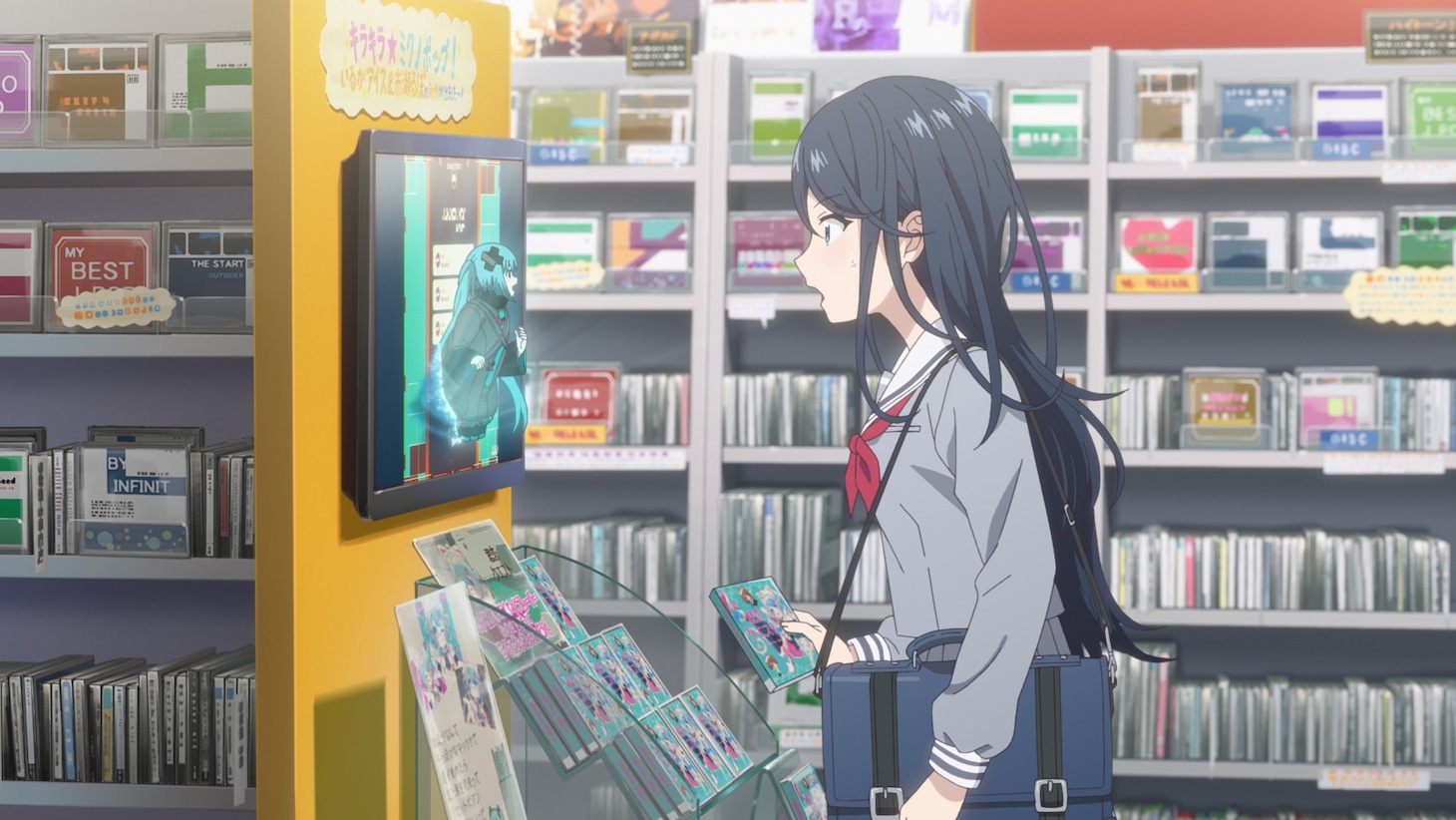 映画「劇場版プロジェクトセカイ 壊れたセカイと歌えないミク」より。