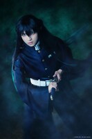 下村未空扮する時透無一郎。