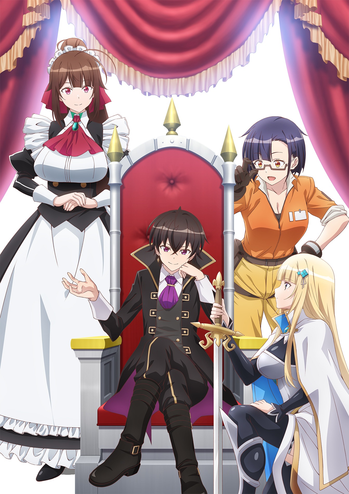 TVアニメ「俺は星間国家の悪徳領主！」キービジュアル