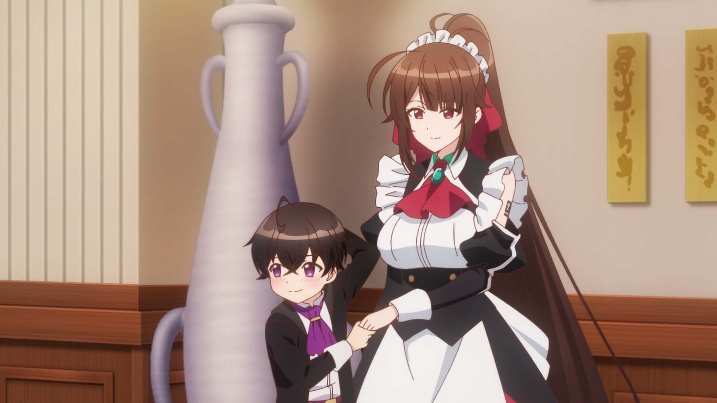 TVアニメ「俺は星間国家の悪徳領主！」PV第1弾の場面カット。