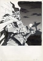 「DEATH ZERO」の原稿。 (c)Hiroyuki Takei 2025