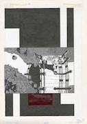 「ITAKOのANNA」の原稿。 (c)Hiroyuki Takei 2025