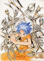 「仏ゾーン」のカラー原稿。 (c)Hiroyuki Takei 2025