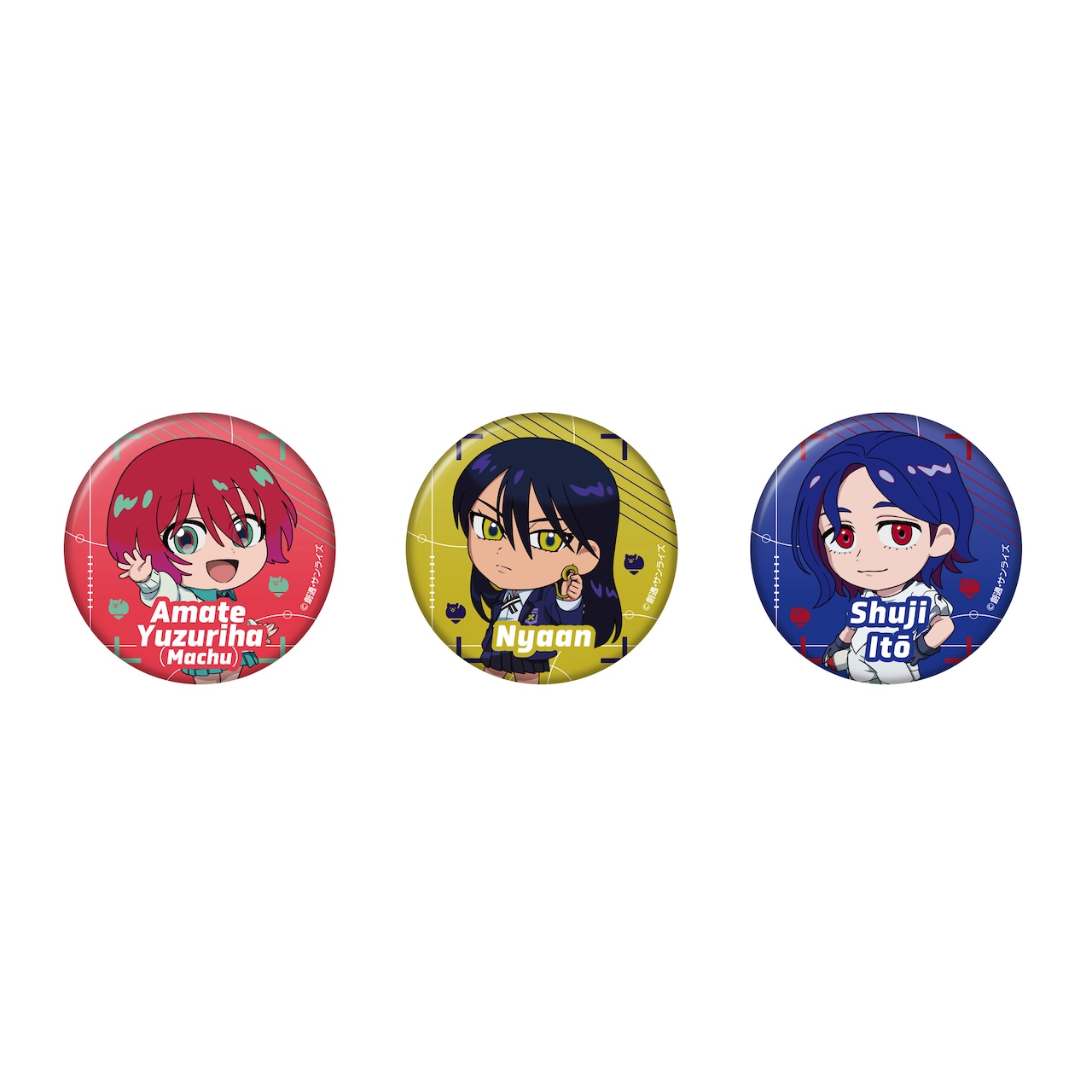 激レア　G COLLECTION 2007 特典　スクエア缶バッジ ssb-s8349843-pcs.jpg