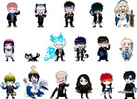 オリジナルグッズ用の描き下ろしSDイラスト。  (c)加藤和恵／集英社