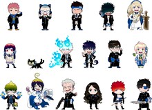 オリジナルグッズ用の描き下ろしSDイラスト。  (c)加藤和恵／集英社