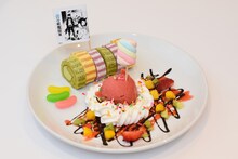 コラボカフェで提供される「ジャンクなあまいもんプレート」のイメージ。価格は税込1650円。  (c)加藤和恵／集英社