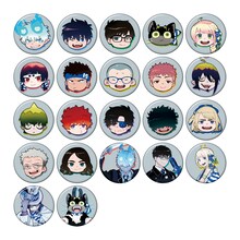 オリジナルグッズの「コレクション缶バッジ 第2弾」（全22種／ランダム1種入り）のイメージ。価格は440円。  (c)加藤和恵／集英社