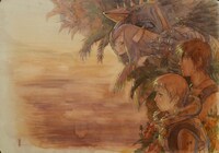 「青の6号」カラーボード (c)1998 小澤さとる／バンダイビジュアル・EMIミュージック・ジャパン