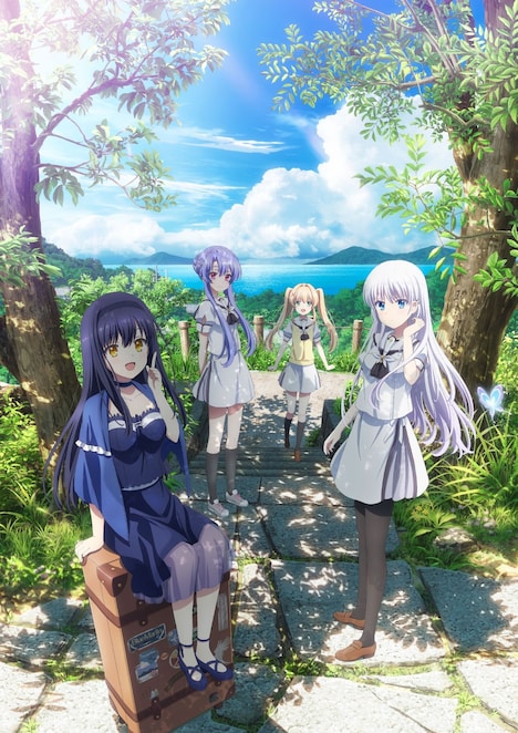 アニメ「Summer Pockets」 (c)ビジュアルVISUAL ARTS/Key/鳥白島観光協会
