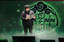 「WIND BREAKER」パートの生アフレコより、中村悠一。