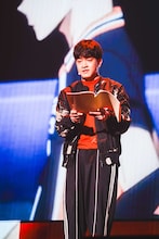 「劇場版ハイキュー!! ゴミ捨て場の決戦」パートの生アフレコより、石川界人。