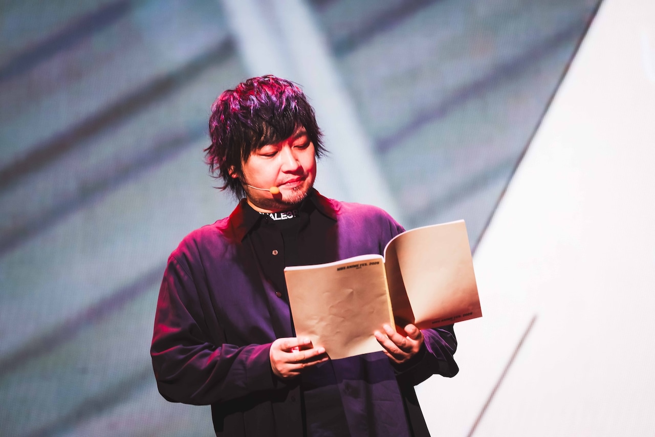 ハイキュー 中村悠一】中村悠一 サイン色紙 ハイキュー 黒尾 TVぴあ