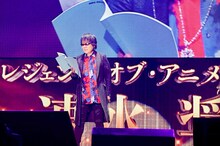 「シャングリラ・フロンティア」パートの生アフレコより、速水奨。