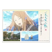 TVアニメ「夏目友人帳 漆」第11話の印象的なシーンを使用したステッカー。