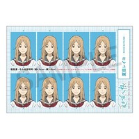 TVアニメ「夏目友人帳 漆」に登場する夏目レイコの証明写真風ステッカー。